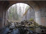 Windy point tunnel west portal